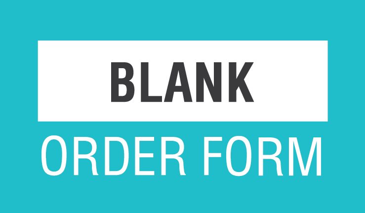 Blank Order Form